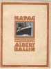 Brochure Albert Ballin Der neue Zweischrauben Turbinendampfer der Hamburg Amerika Linie