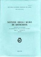 Notizie degli scavi di antichità. Comunicate alla Accademia dal Ministero per i Beni e le Attività Culturali.