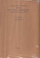 <h0>Disegni veneti della Biblioteca Ambrosiana <span><i>anteriori al secolo XVIII</i></span></h0>