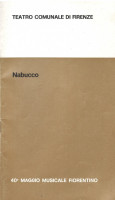 <h0>Nabucco <span><i>40° Maggio Musicale Fiorentino 1977 <span> Libretto n. 1 <span>Autografato</i></span></h0>