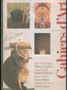 <h0>Cahiers d'Art <span><em>n. 13 giugno 1996</em></span></h0>