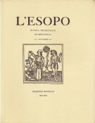 L'Esopo Rivista trimestrale di bibliofilia n.3 Settembre 1979 