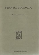 <h0>Studi Sul Boccaccio <span><i>Volume venticinquesimo</i></span></h0>