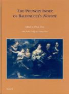 The Pouncey Index of Baldinucci's Notizie