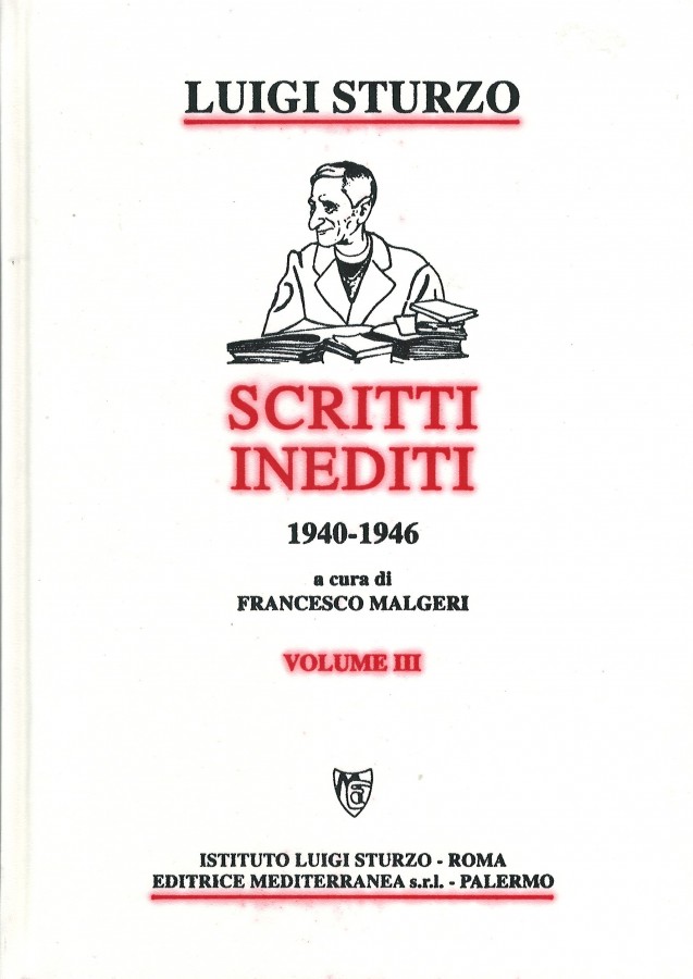 Luigi Sturzo Vita Pensiero Scritti