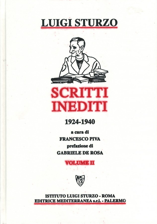 Luigi Sturzo Vita Pensiero Scritti