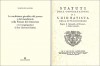 La Condizione Giuridica del Povero e del Mendicante nella Firenze del Settecento e la Congregazione di San Giovanni Battista 2 Voll.