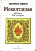 Fiorentinismi soliti usarsi dalla bassa gente
