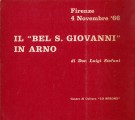 Firenze 4 novembre '66 Il 'Bel S. Giovanni' in Arno 