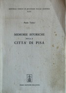 Memorie istoriche della città di Pisa