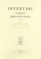 Inventari dei manoscritti delle biblioteche d'Italia Volume XCIV Forlì Biblioteca Comunale 'A.Saffi'