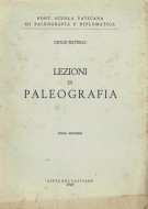 Lezioni di paleografia